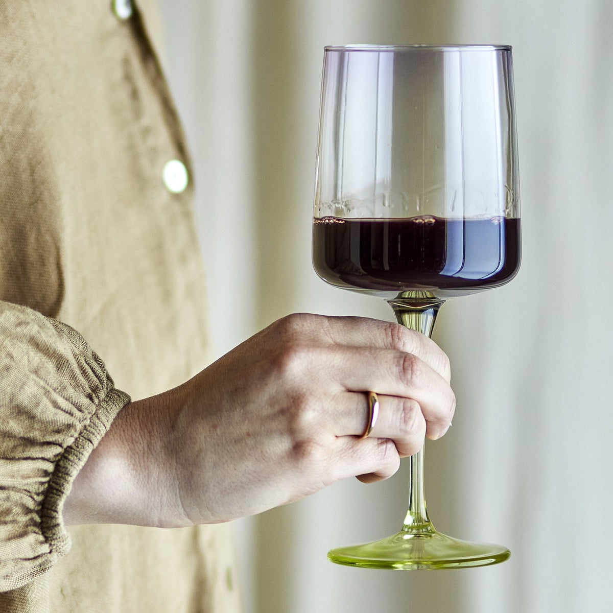 Luciana Wine Glasses Set of 6 - Multi