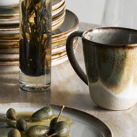 Jules Stoneware Mug 450ml - Green