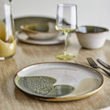 Jules Stoneware Dinner Set of 12 - Green