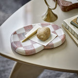 Petrea Marble Tray - Pink