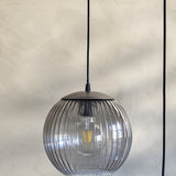 Sybia Glass Pendant Light - Grey