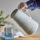 Fleur Speckled Stoneware Jug 1500ml - Grey