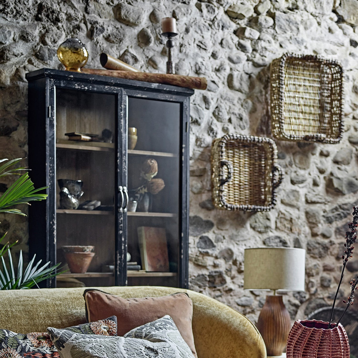 Hazem Wooden Cabinet 122cm - Black