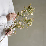 Waxflower Artificial Stem - White