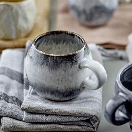 Paula Speckled Stoneware Cup 275ml - Grey