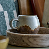 Paula Crackle Stoneware Cup 275ml - Grey
