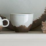 Paula Crackle Stoneware Cup 195ml - Grey