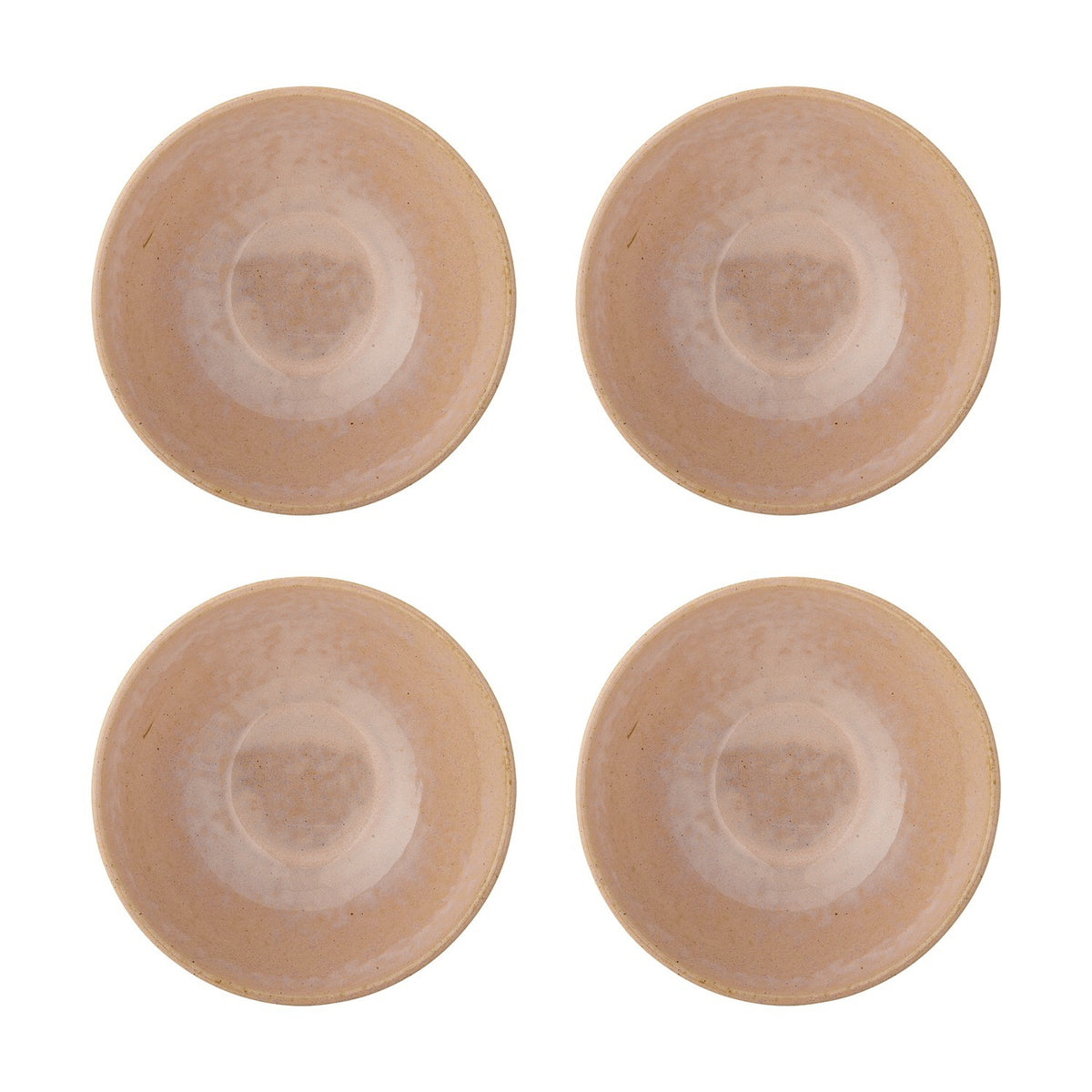 Darlene Stoneware Bowls 20.5cm Set of 4 - Pink