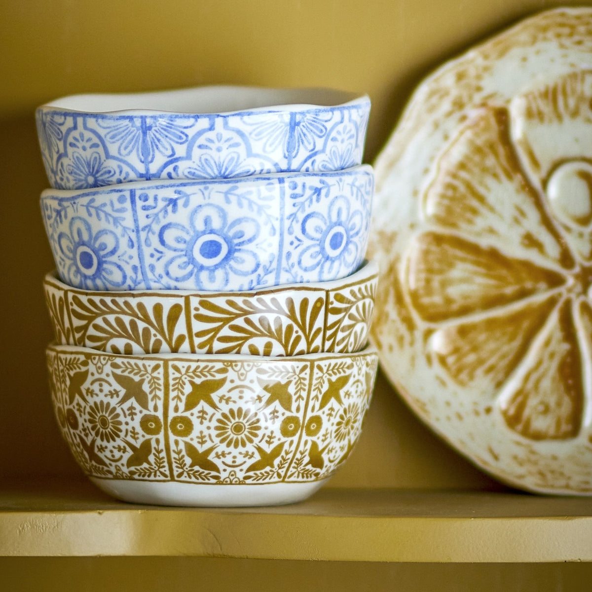 Milton Stoneware Bowls 10.5cm Set of 4 - Multi
