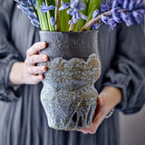 Neeson Stoneware Plant Pot - Grey