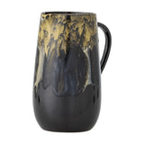 Wyatt Stoneware Vase 22.5cm - Black