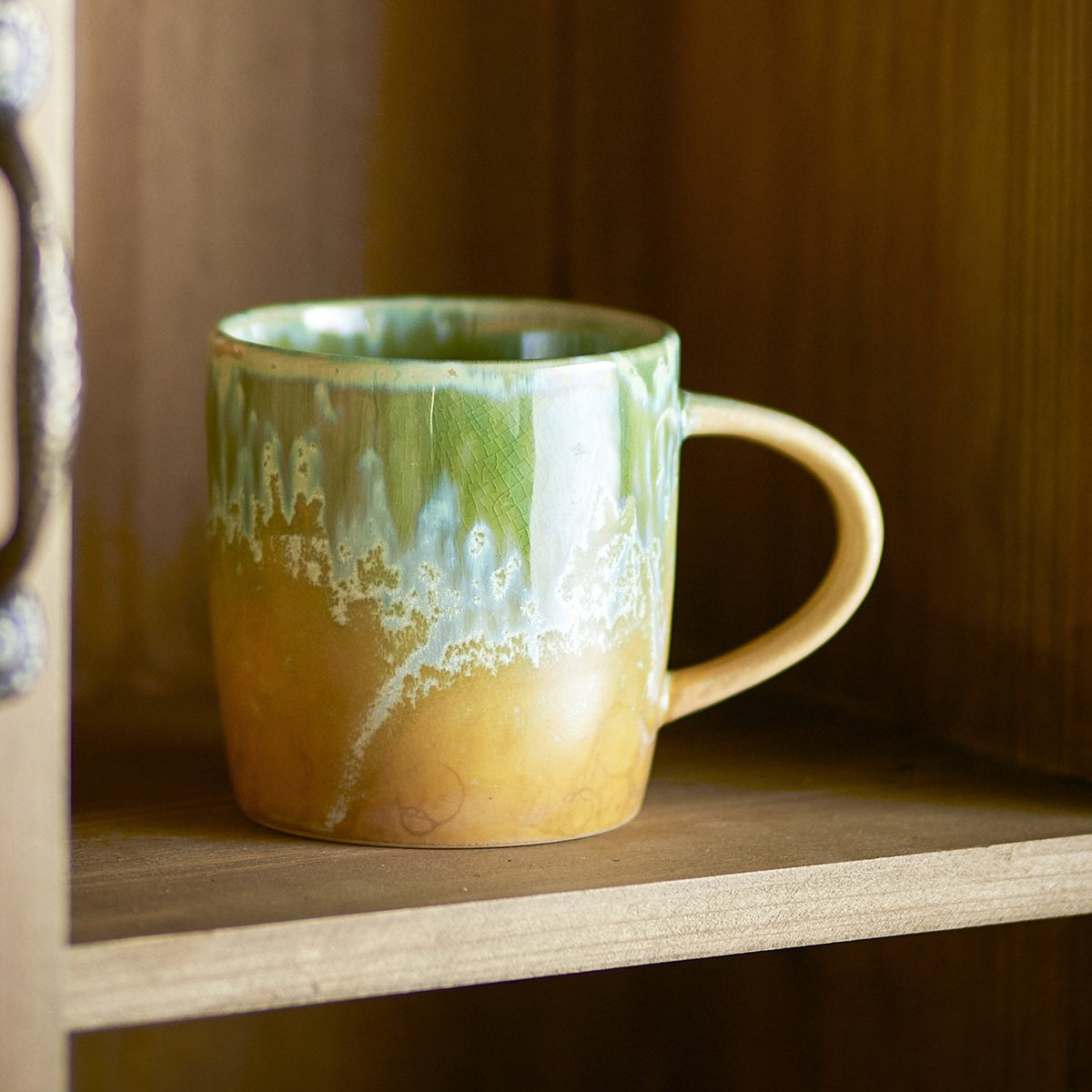 Milani Stoneware Mug 400ml - Green