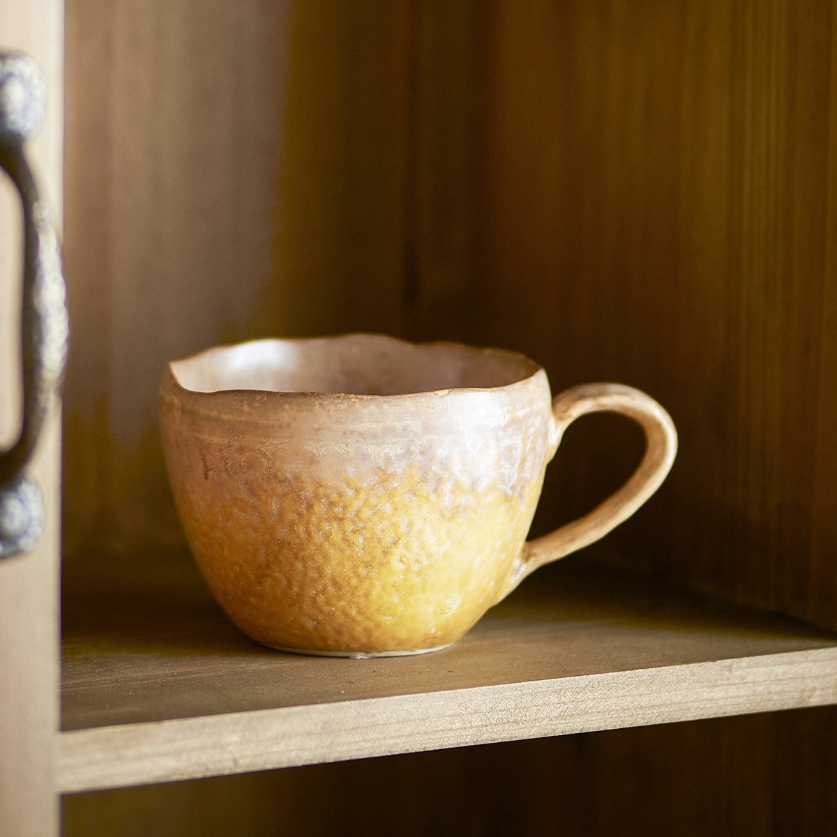 Milani Stoneware Cup 260ml - Yellow