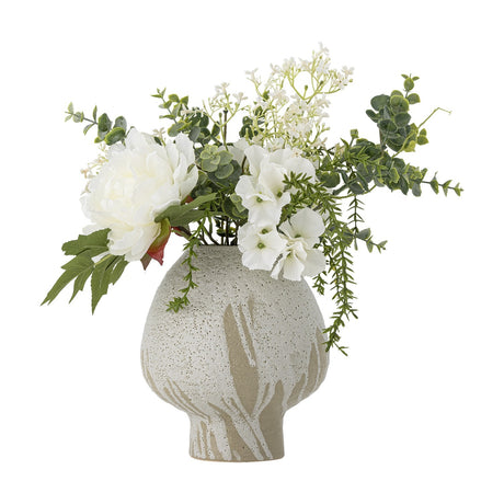 Lustre Artificial Bouquet - White