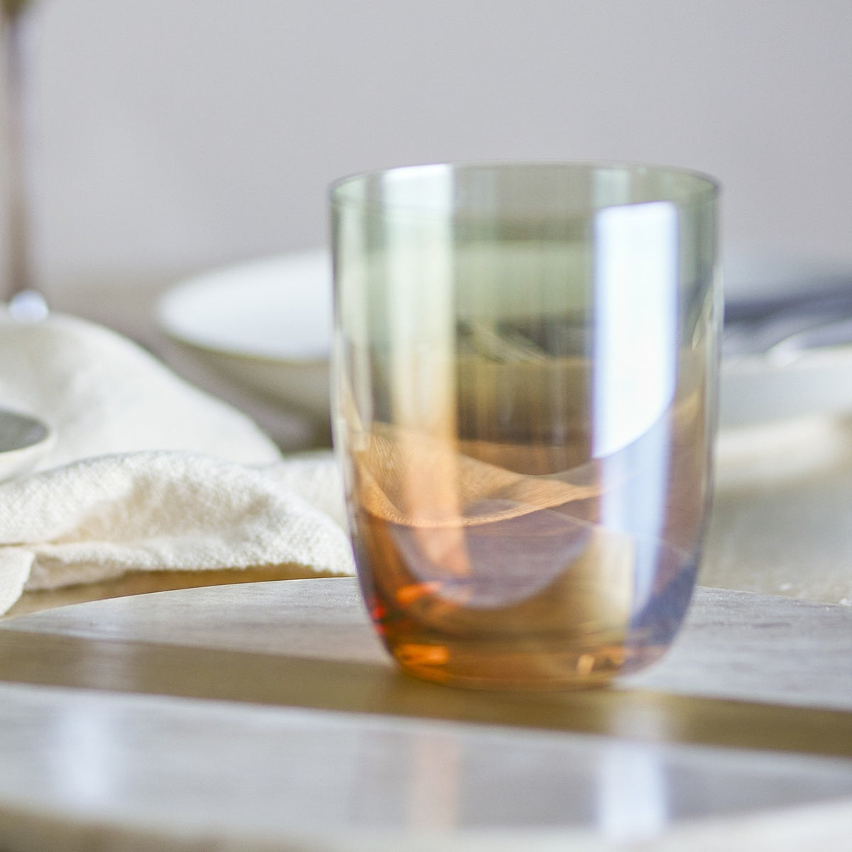 Aston Tumblers Set of 4 - Amber
