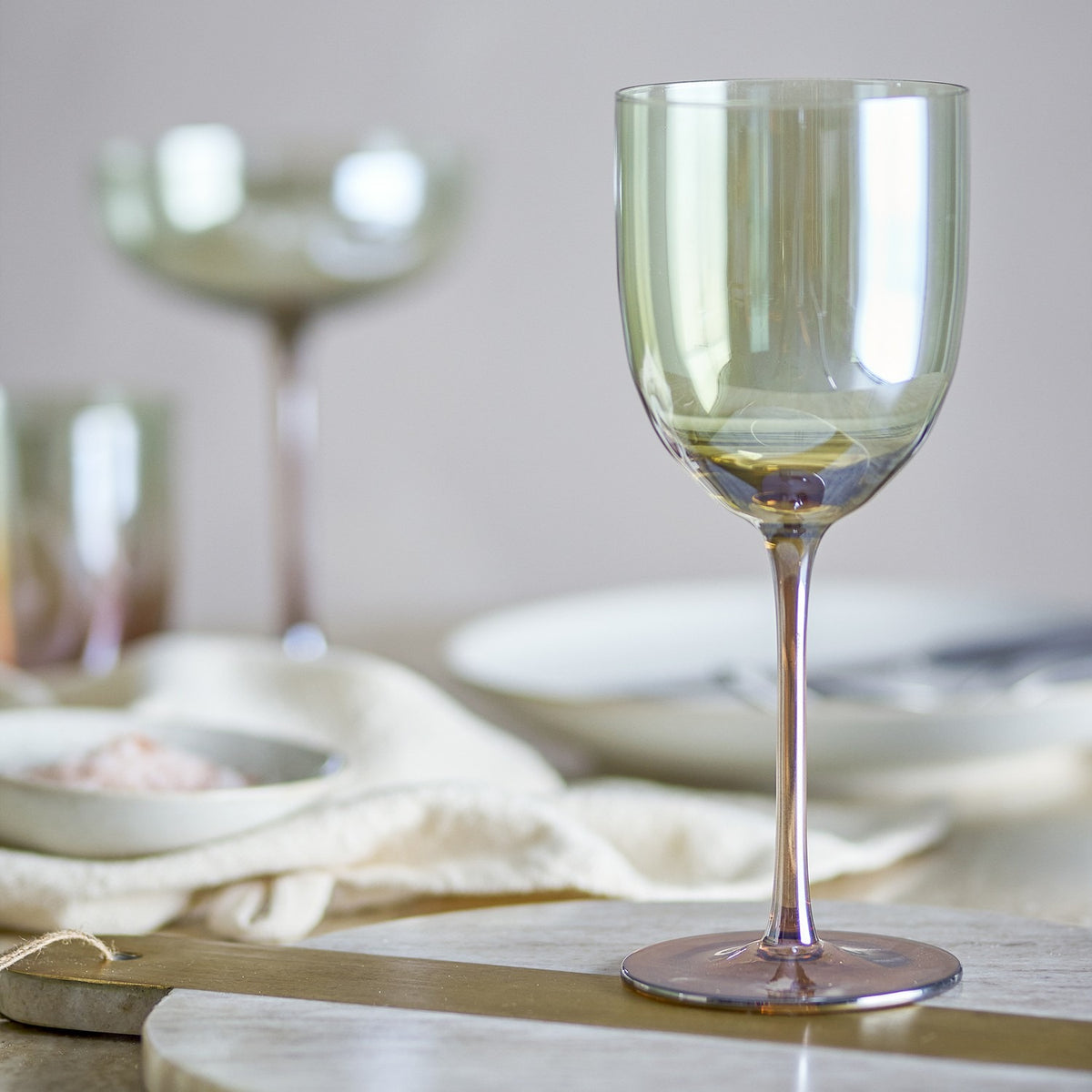 Aston Wine Glasses Set of 4 - Champagne