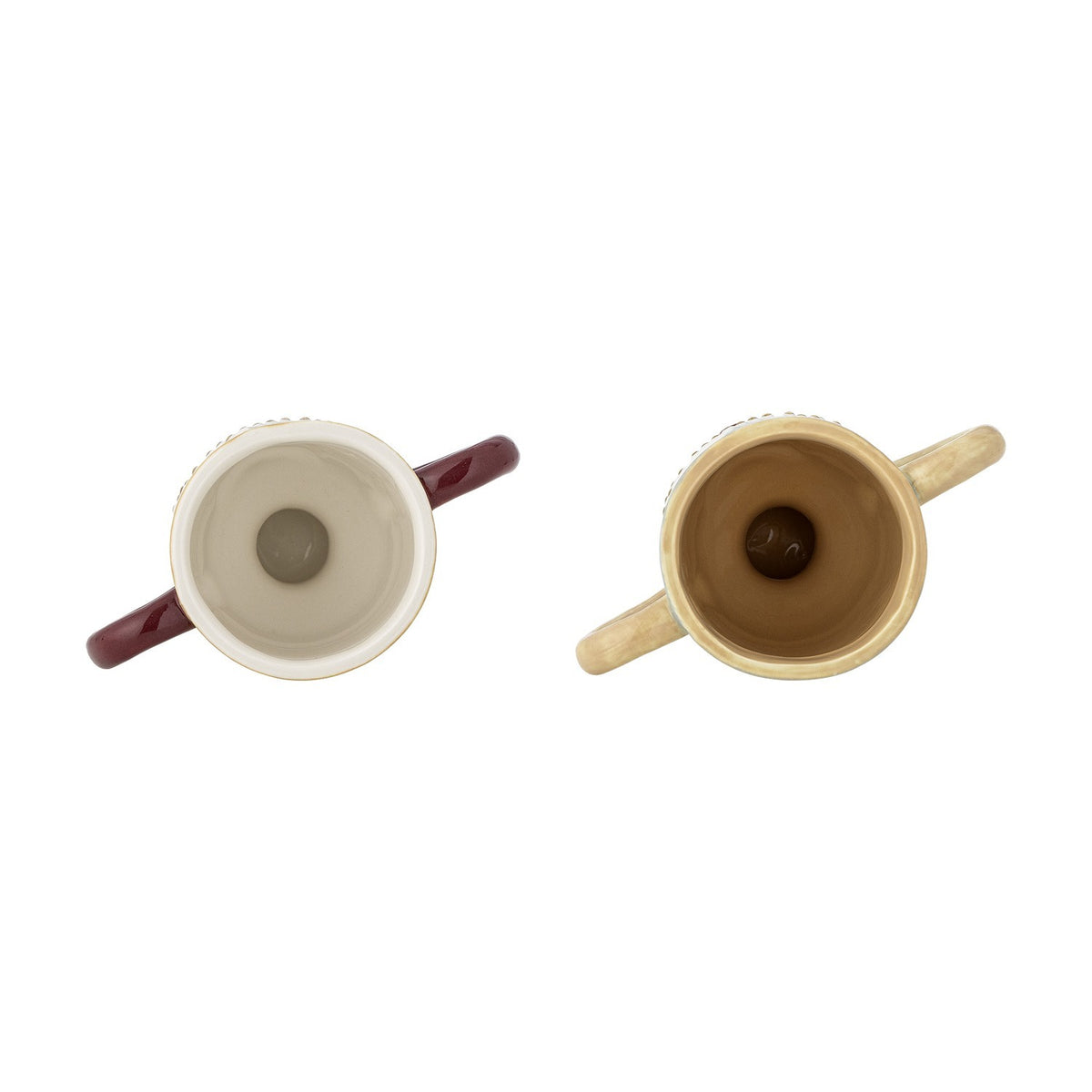 Trophy Star Stoneware Cups 150ml Set of 2 - Multi