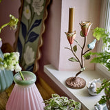 Zaina Iron Candle Holder - Multi
