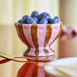 Nini Striped Stoneware Bowl 9cm - Multi