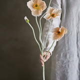 Poppy Artificial Stem - Nude