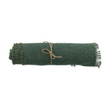 Janavi Jute Christmas Table Runner - Green