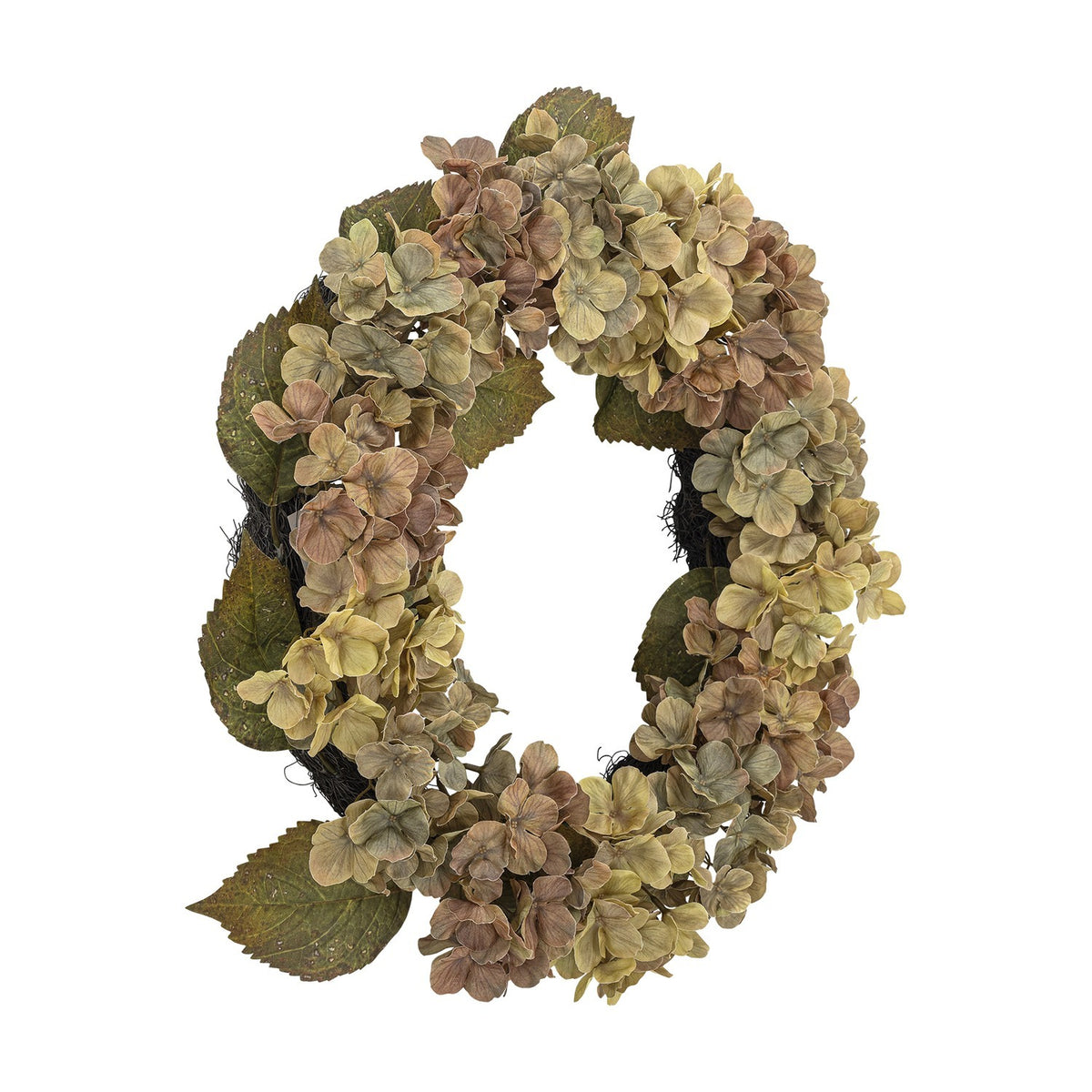 Hydrangea Artificial Wreath - Multi