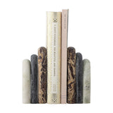 Vani Marble Bookends Set of 2 - Multi