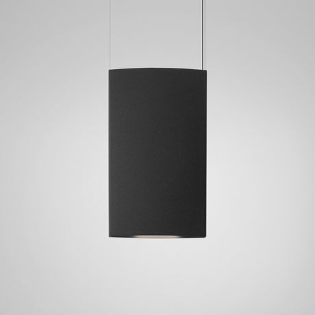 Noren S/72 Fabric LED Pendant Light - Dark Grey