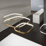 Zero Square 50 Aluminium LED Pendant Light Without Canopy