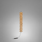 Yuyun S/13S/I Fabric LED Pendant Light - Satin Beige