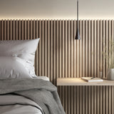 Skybell Plus S/1L Iron LED Pendant Light - Ebony Black