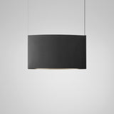 Noren S/123.2 Fabric LED Pendant Light - Dark Grey