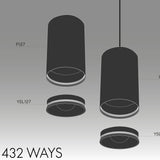 432 Ways LED Pendant Light 6cm