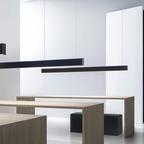 Giano Aluminium Linear LED Pendant Light 151.8cm