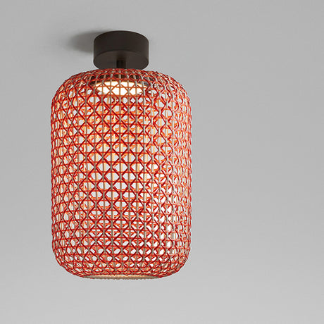 Nans PF/31.2 Woven LED Outdoor Ceiling Light - Red