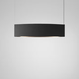 Noren S/151 Fabric LED Pendant Light - Dark Grey