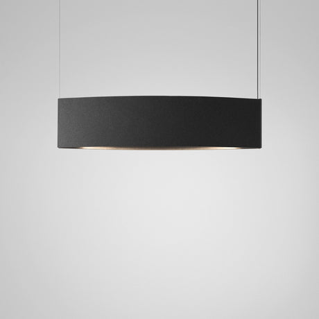 Noren S/151 Fabric LED Pendant Light - Dark Grey