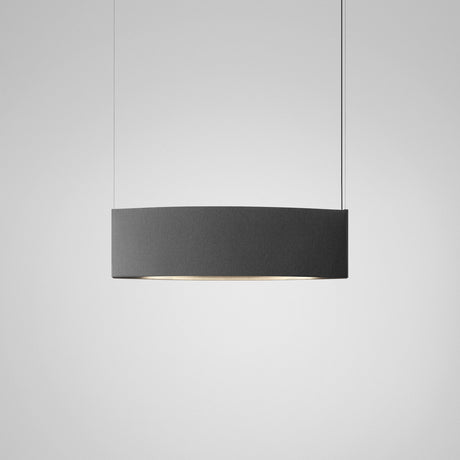 Noren S/123 Fabric LED Pendant Light - Dark Grey