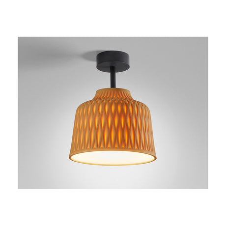 Soft PF/30 Bell Outdoor Ceiling Light - Ochre