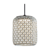 Nans S/21 Woven LED Outdoor Pendant Light - Beige