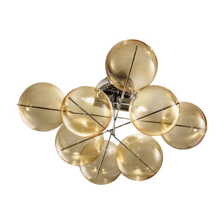 Atom 2 Light Globe Glass Ceiling Light
