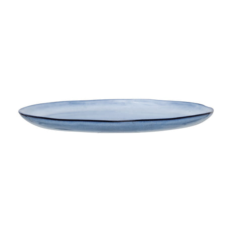 Sandrine Stoneware Dinner Plate - Blue