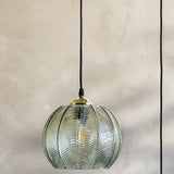 Adar Glass Pendant Light - Green
