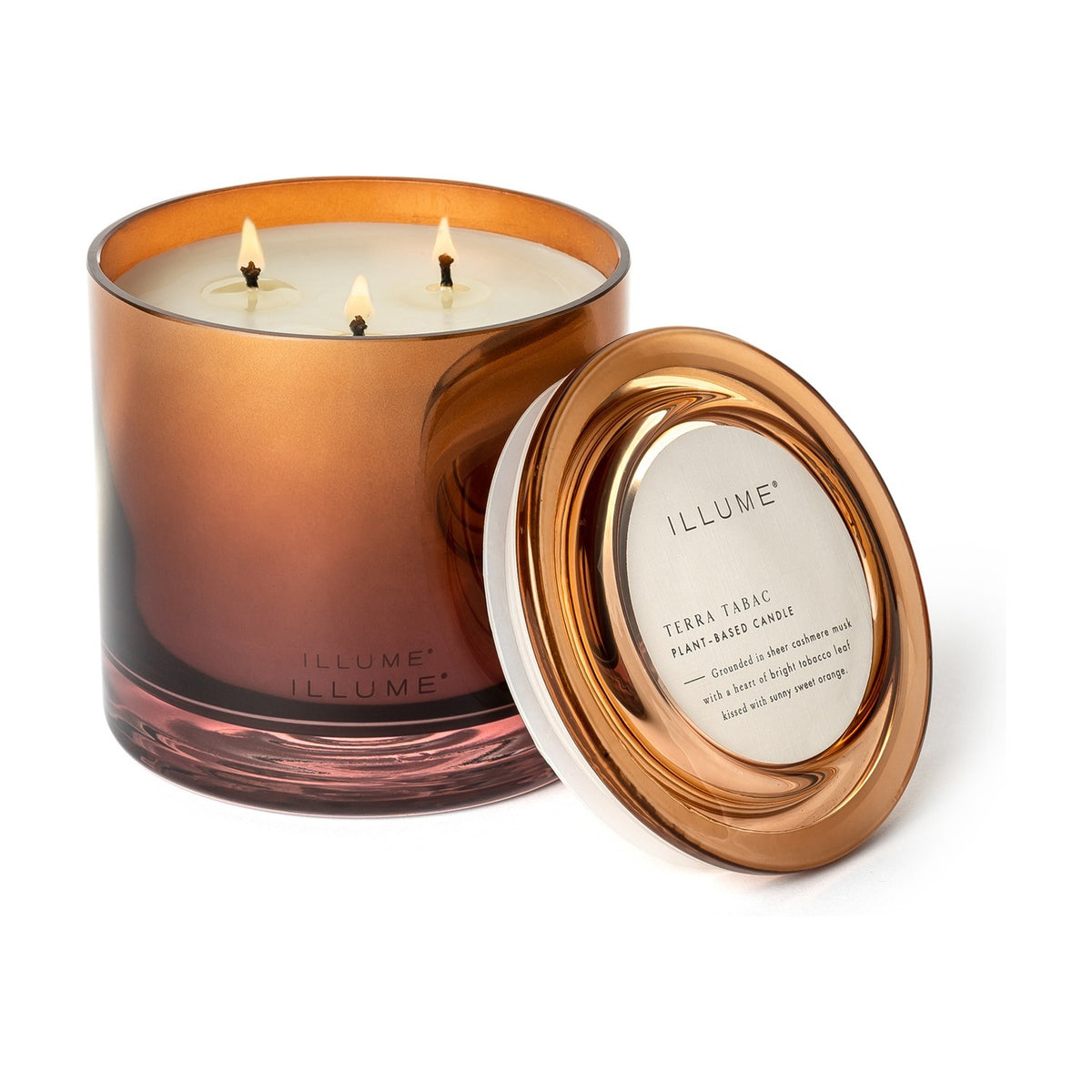 Terra Tabac Glass Scented Candle 590g