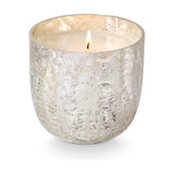 Balsam & Cedar Crackle Glass Scented Candle 11.5cm