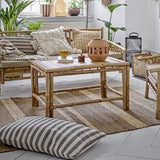 Sole Bamboo Garden Table - Beige