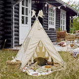 Fardin Cotton Play Tent - Natural
