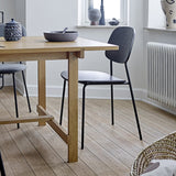 Monza Wooden Dining Chair - Black