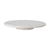 Ellin Marble Lazy Susan - White