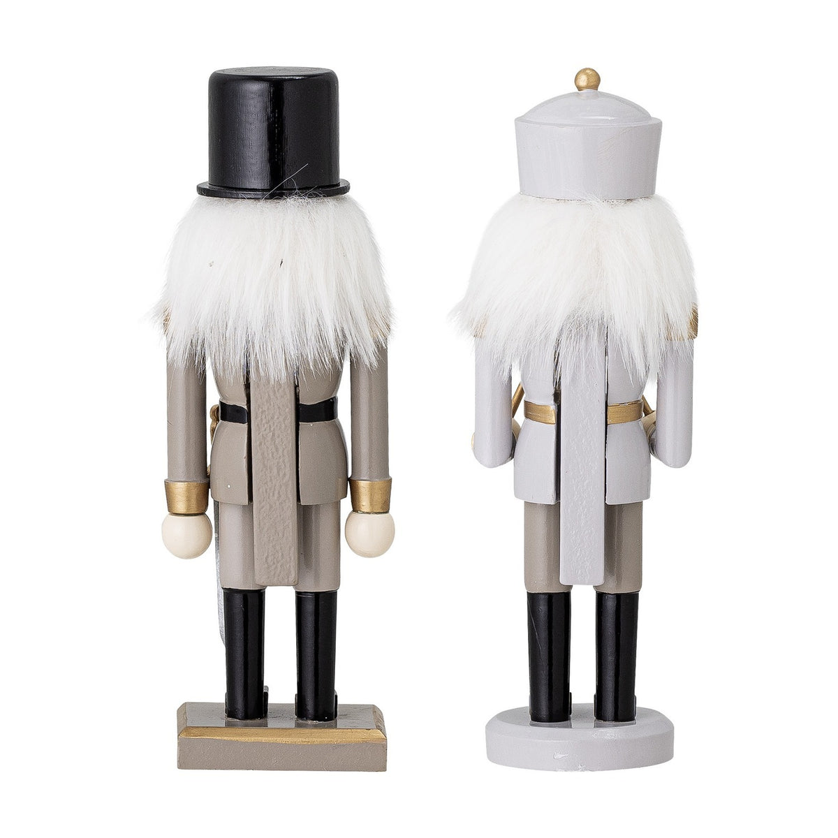 Darren Wooden Christmas Decorations 20cm Set of 2 - Multi